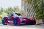 Porsche Cayman on Vossen Wheels (LC-109T) 2017 года